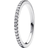 Pandora Sparkling Band Ring - Silver/Transparent