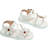 Shein Baby Girls Floral Appliques Decor Fashion Ankle Strap Sandals For Summer