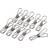 Pulito Clothespin Stainless Steel 10-pack