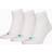 Puma Quarter Plain Socks 3-pack - White Combo