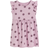 H&M Cotton Jersey Dress - Mauve/Spotted
