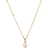 Syster P Treasure Single Necklace - Gold/Pearl