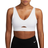 Nike Plunge Cutout Medium-Support Padded Sports Bra - White/Photon Dust