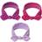 Baby Headband Cotton Elastic Print Floral Bow Knot Turban Hairband 3pcs - SOD 01