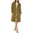 Trendyol Collection Double Breasted Trench Coat - Khaki
