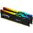 Kingston Fury Beast RGB Black DDR5 6000MHz 2x16GB ECC (KF560C30BBEAK2-32)
