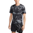 Nike Dri-FIT Miler Men's Short Sleeve Camo Running Top - Black/Reflective Silver