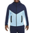 Nike Big Kid's Sportswear Tech Fleece Full-Zip Up Hoodie - Midnight Navy/Aquarius Blue/Black/Black