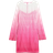 H&M Hole Patterned Jersey Dress - Bright Pink