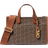 Michael Kors Gigi Small Empire Signature Logo Messenger Bag - Brown/Luggage