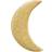 Sorelle Jewellery Mini Moona Earstick - Gold