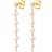 Hultquist Agnes Earrings - Gold/Pearls/Transparent