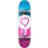 Centrano Erwachsene Blueprint Spray Heart V2 Skateboard 7.25"