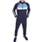 adidas Men's Badge of Sport Color Block Fleece Tracksuit - Blue