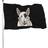 English Bull Terrier Funny Flag 243.8x152.4cm