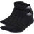 adidas Cushioned Sportswear Ankle Socks 6-pack - Black/White