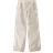 Bershka Loose Fit Trousers - Off White
