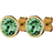 Dyrberg/Kern Dia Earrings - Gold/Green