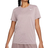 Nike Women's Dri-FIT T-shirt - Smokey Mauve/Pure/Heather/White