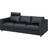 Ikea Vimle Bomstad Black Soffa 241cm 3-sits