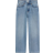 H&M Wide High Ankle Jeans - Light Denim Blue