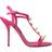 Dolce & Gabbana Embellished Leather Sandal - Pink