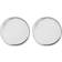 Dyrberg/Kern Dip Earrings - Silver/Transparent