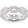 Thomas Sabo Love Knot Eternity Ring - Silver/White