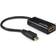 DeLock MHL - HDMI/USB Micro-B Adapter M-F 0.2m