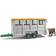 Bruder Livestock Trailer with 1 Cow 02227
