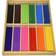 PlayBox Thin Colour Pencils in Wooden Box in 12 Colours 180-pack