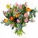 Blommor till begravning & kondoleanser Colorful Tulips Blandade blommor