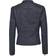 Only Leather Look Jacket - Blue/Dark Navy