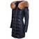 RockandBlue Ciara Jacket - Black/Natural (Real Fur)