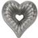 Nordic Ware Elegant Heart Bundt Bakform 27.94 cm 2.4 L
