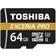 Toshiba Exceria Pro M501 MicroSDHC Class 10 UHS-II U3 270/150MB/s 64GB +Adapter