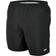 Speedo Solid Leisure 16" Swim Shorts - Black