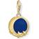 Thomas Sabo Charm Club Moon & Star Charm Pendant - Gold/Blue