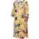 Mamalicious Printed Maternity Dress Yellow/Super Lemon (20009513)