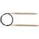 Knitpro Basix Birch Fixed Circular Needles 80cm 5.50mm