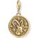 Thomas Sabo Charm Club Zodiac Sign Capricorn Charm - Gold/White