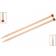 Knitpro Basix Birch Single Pointed Needles 40cm 12mm