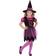 Widmann Flicker Witch Childrens Costume Pink