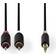 Nedis Stereo 2RCA-3.5mm 3m