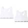 Calvin Klein Cotton Bralettes 2-pack - White