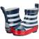 Playshoes Half Shaft Boots - Maritime