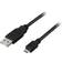 Deltaco USB A - USB Micro-B 2.0 0.2m