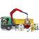 Bruder Man TGS Truck with 3 Glas Recycling Containers & Bottles 03753