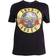 boohoo Guns N Roses Motif T-shirt Plus Size - Black