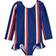 Mini Rodini Stripe UV Swimsuit - Blue (2028010360)